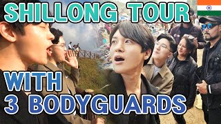 How Korean Enjoys Shillong with 3 Indian Bodyguards KD in Meghalaya Ep3 [upl. by Podvin]