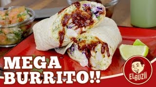 Burrito de Camarón Receta Fácil  El Guzii [upl. by Naujuj]