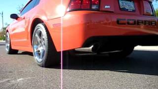 2004 Mustang Cobra Bassani catted Xpipe with Bassani Catback exhaust [upl. by Helsa506]