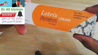 Lotrix Cream Uses in Urdu  Lotrix Lotion Permethrin  Lotrix Lotion For Scabies  draliusman [upl. by Spohr]