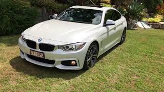 BMW 430i F36 Start Up amp Tour [upl. by Fabrianna]