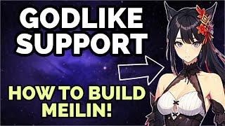 GODLIKE SUPPORT  How To Build Meilin Fisher Solo Leveling Arise [upl. by Itaws90]