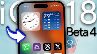 iOS 18 Beta 4 is Here  Whats New [upl. by Leary]