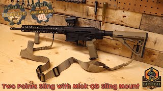 Unboxing amp Install of Two Points Sling with Mlok QD Sling Mount for WK180 Gen 2 [upl. by Naamann]