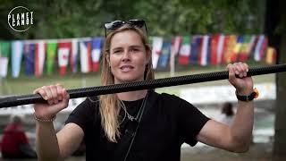 Holding the paddle  Martina Wegman Netherlands  Paddle like a pro with expert advice [upl. by Fitzger]