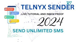 Telnyx SMS sender  Latest Made by ethica [upl. by Nidia]