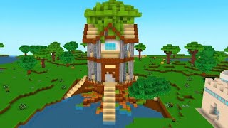 Mini Block Craft How Do Craft Tree House  Crafting Gaming Videos minecraft youtubevideo gaming [upl. by Roter]