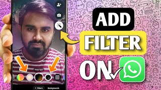 How to Fix Filters Option Not Showing On WhatsApp Video Call  Add Filter On WhatsApp Video Call [upl. by Eicrad230]