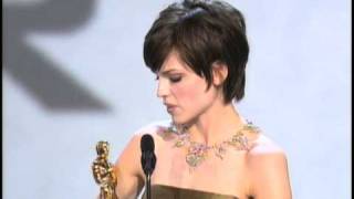 Hilary Swank Wins Best Actress 2000 Oscars [upl. by Anaiv18]