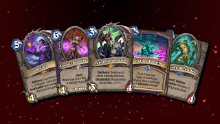 Hearthstone  Extremely Fun Vectus Deathrattle Heal Warlock [upl. by Kenton]