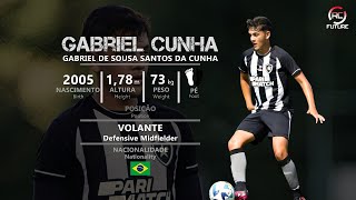 Gabriel Cunha  Volante Defensive Midfielder  2005 2023 [upl. by Namlak]