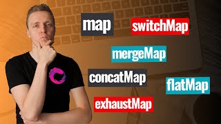 Map switchMap mergeMap flatMap concatMap exhaustMap in RxJS  what is the difference [upl. by Suravart593]