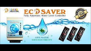 Fully Automatic Water Level Controller for Normal Motor Pump amp MCB Type Starter for Submersible Pump [upl. by Enyahs]