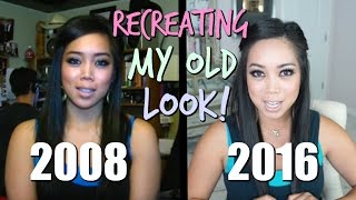 RECREATING MY OLD LOOK CHALLENGE  itsjudytime [upl. by Clere]