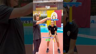 Refleks Challenge serimizin ilk konukları Galatasaray Voleybol 😅galatasaray volleyball challenge [upl. by Helprin]