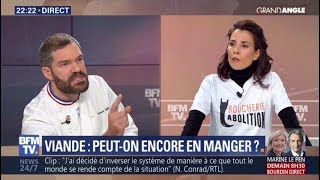 Boucherie Abolition  BFMTV Grand Angle 260918 [upl. by Jillian]