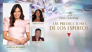 Las favoritas al Miss Universo 2024  Predicciones de los Expertos  Telemundo [upl. by Kirat]