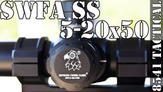 SWFA SS 520x50mm HD Rifle Scope Review  Super Sniper [upl. by Allerim]