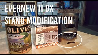 Evernew Ti DX Stand modification [upl. by Akemyt]