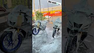 Bike wash🧼🏍️ NITINRIDER32 bike r15 trending viralvideo short subscribe shorts [upl. by Beatrice]