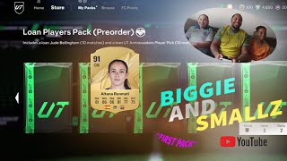 Our First Ever FC25 Packs – What Did Biggie amp Smallz Pull [upl. by Eirovi439]