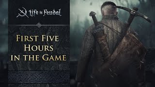 First 5 Hours in Life is Feudal MMO [upl. by Noli]