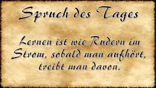 Spruch des Tages [upl. by Meade]