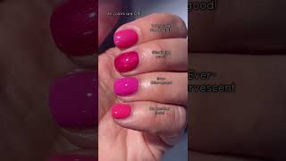 Pink OPI nail polish comparison 💕 [upl. by Weber]