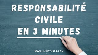 Comprendre la responsabilité civile en 3 minutes [upl. by Ayana756]