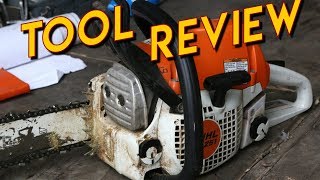 Stihl MS251 Chainsaw Review [upl. by Akyeluz]