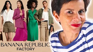 Can You Look Expensive In Clothes From Banana Republic Factory [upl. by Nidya]