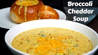 How To Make Broccoli Cheddar Soup  Better Than Panera [upl. by Eelime]