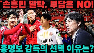 B11 현장 손흥민 부상에서 복귀 홍명보 감독 선수 명단 선택 이유 공개quot [upl. by Yasmine]