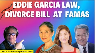 EDDIE GARCIA LAW DIVORCE BILL AT FAMAS [upl. by Cadmann]