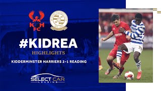 KIDDERMINSTER 21 READING  Royals fall victim to Harriers comeback [upl. by Wentworth638]