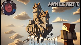 The FORTRESS ABOVE And TREASURE BELOW Minecraft RLCRAFT PT6 [upl. by Essila]