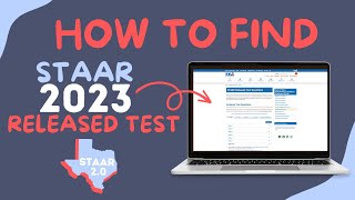 How to Find the 2023 STAAR Reading Test Full Tutorial [upl. by Nogem249]