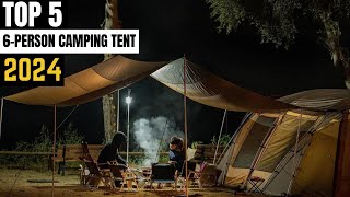 TOP 5 Best 6 Person Tents in 2024 [upl. by Morse]