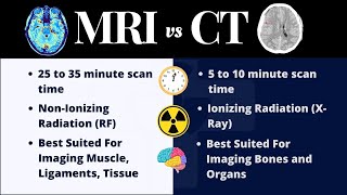 MRI vs CT Scan What’s the Difference Radiation Cancer Imaging Methods and More [upl. by Revolc]