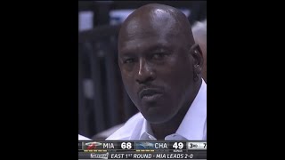 That Time LeBron Stared Down Michael Jordan 😤 [upl. by Leilah471]