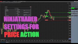 Price Action Trading For Beginners NinjaTrader Settings for Price Action [upl. by Tnecillim]