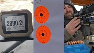 Muzzle brake vs Suppresor Point of impact accuracy and velocity changes [upl. by Nylirak]