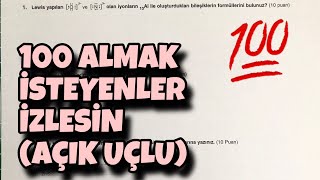 9Sınıf Kimya 2Dönem 1Yazılı [upl. by Duahsar]