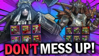 10 GEAR MISTAKES you MUST DODGE  Get INSANE Artifacts  Raid Shadow Legends Beginner Guide [upl. by Yevreh]