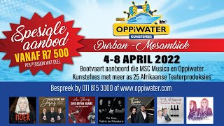 Die Oppiwater Kunstefees program vir 4  8 April 2022 vrygestel [upl. by Sage568]