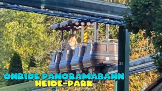 Panoramabahn  Heide Park Resort 2019 Onride [upl. by Twila191]