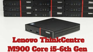 Lenovo ThinkCentre M900 Core i5 6500T 16GB RAM 256GB SSD Black [upl. by Apps230]