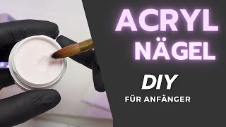 Acrylnägel für ANFÄNGER [upl. by Delle]