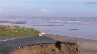 Coastal Erosion Skipsea 2023 [upl. by Kreager883]