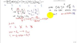 air standard analysis of turbojet engine [upl. by Perdita]